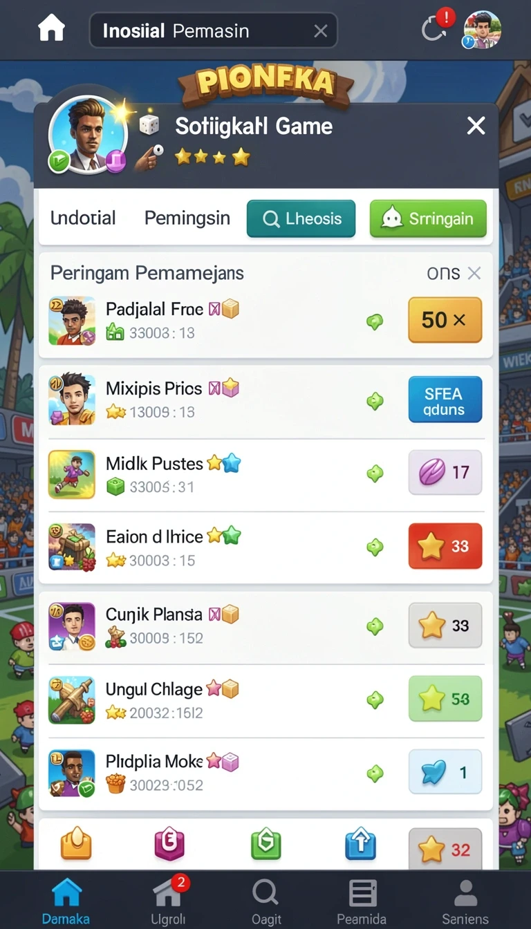 Screenshot qqstar nomor 1