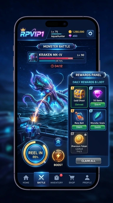 rpvip1 — cuplikan layar ringkas
